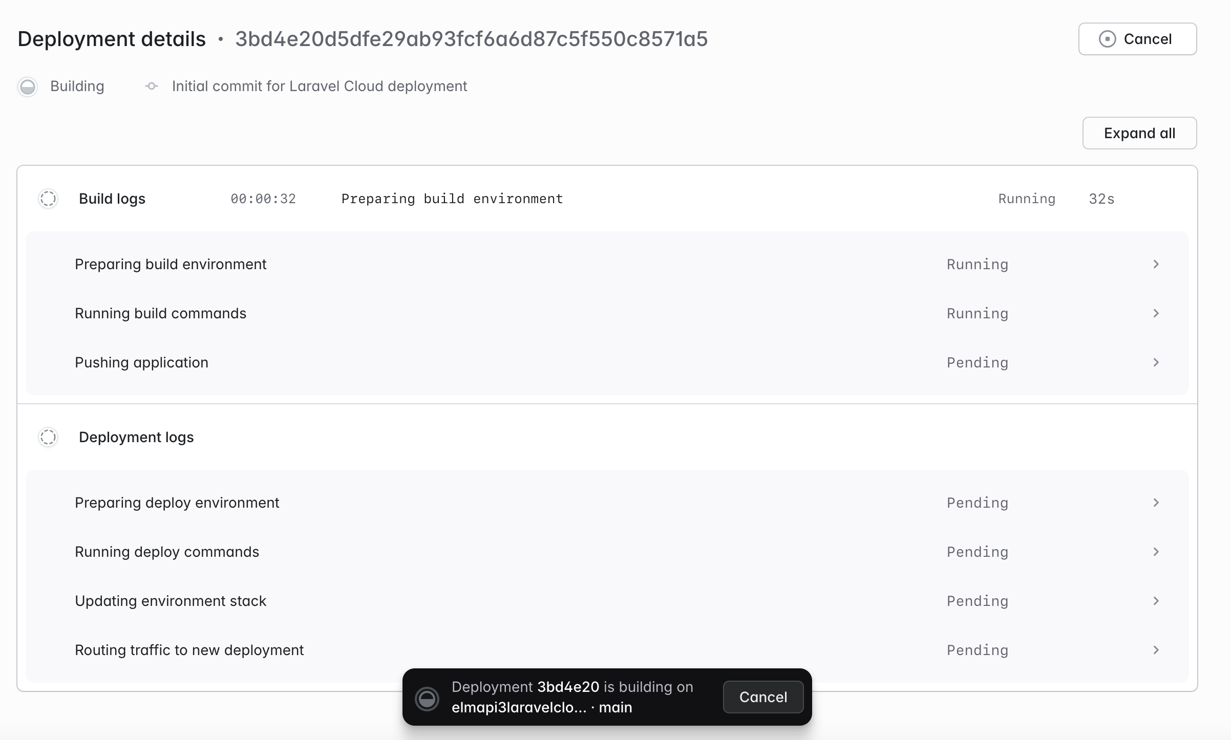Deploy Application