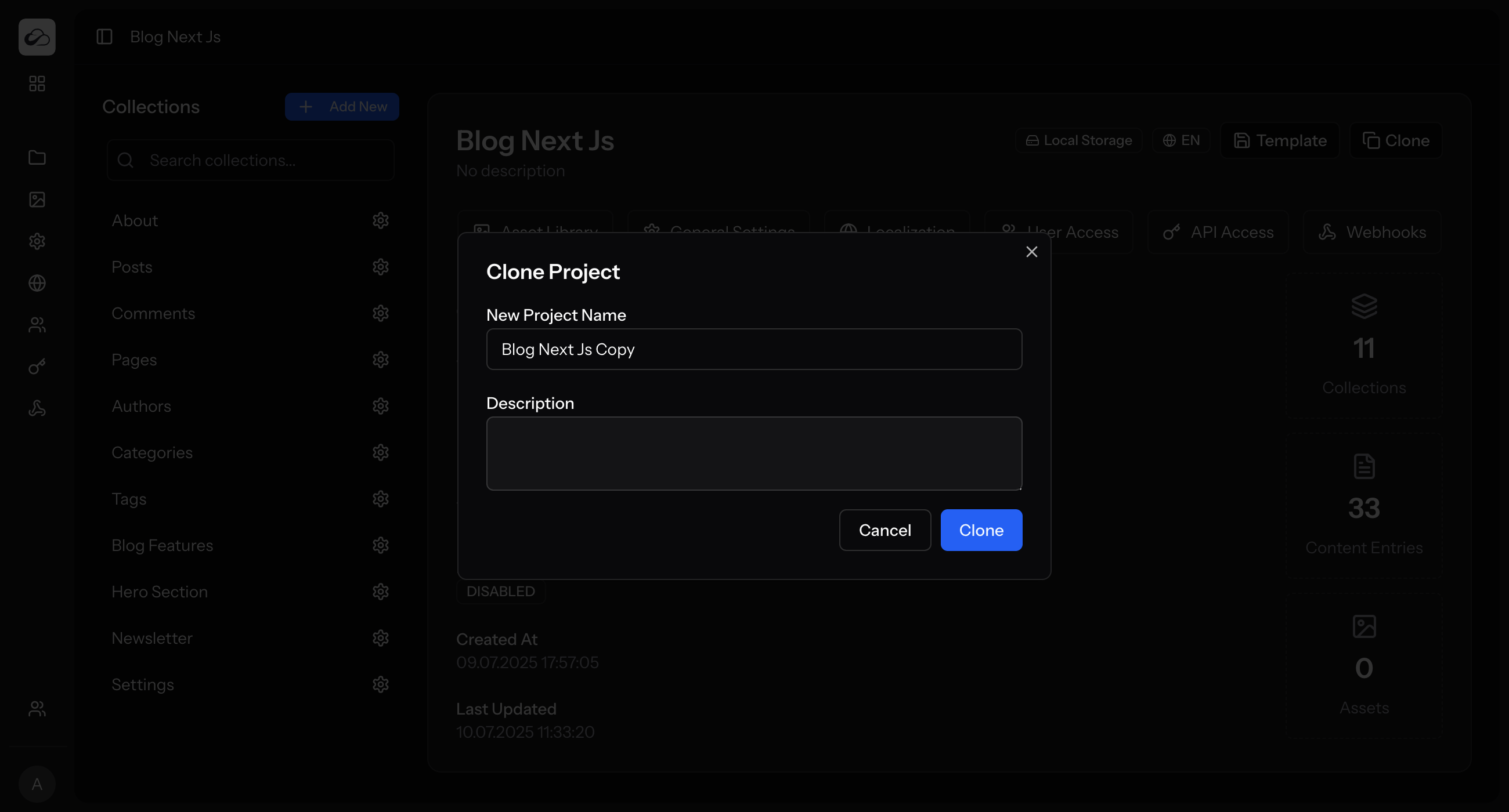 Clone Project