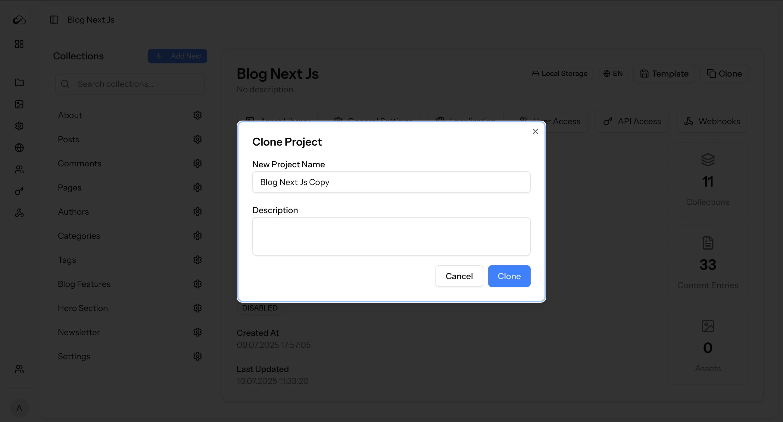 Clone Project